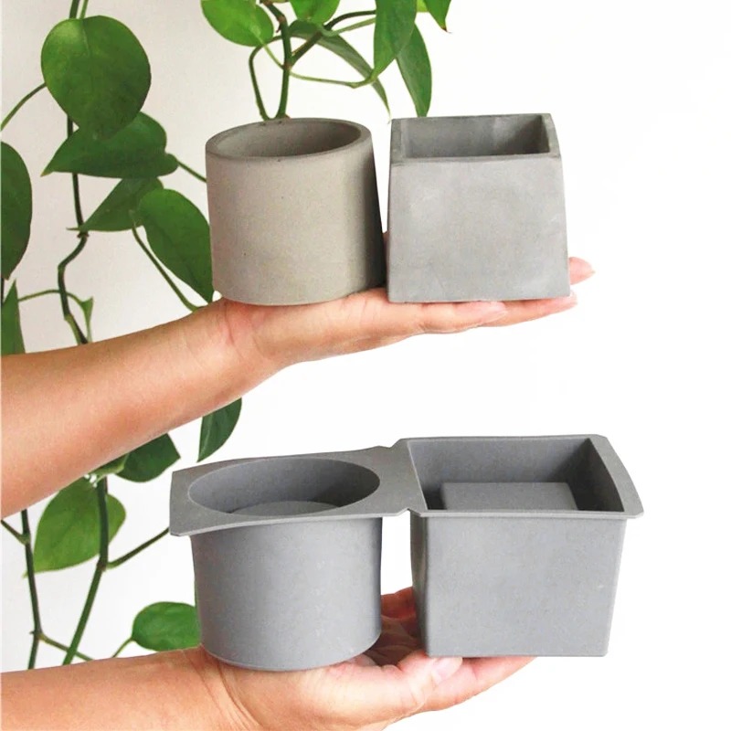 Craft Embellishment Storage - وعاء زهور قالب سيليكون لصندوق تخزين
