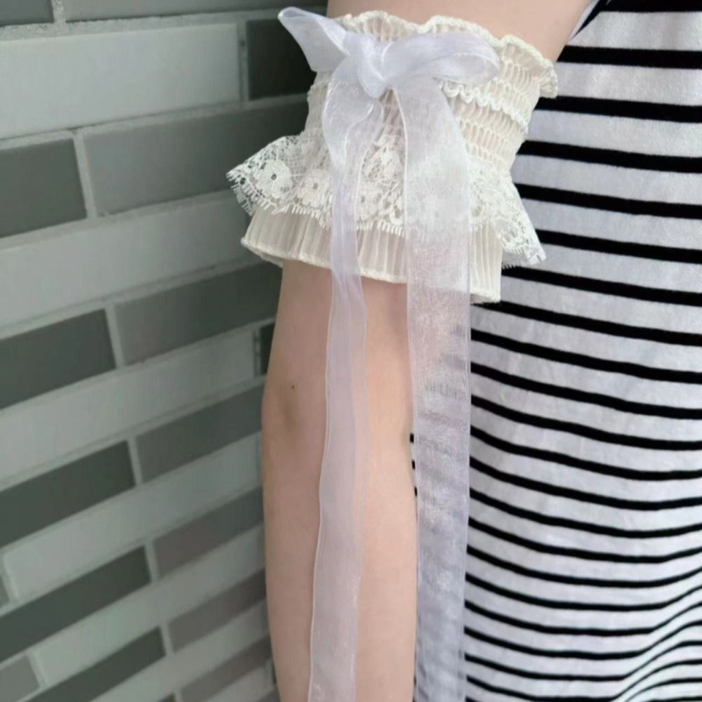 أكمام دانتيل أنيقة على طراز لو - مراجعة Lace Ribbon Trim وسعره