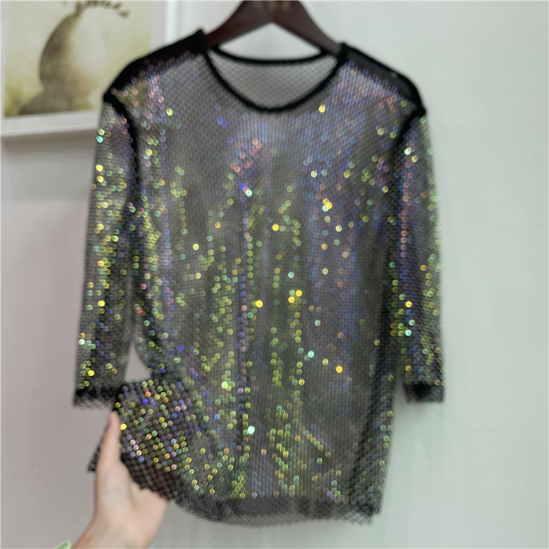 ColorShiny الماس الكهربائية مق - مراجعة Crystal Mesh Fabric وسعره