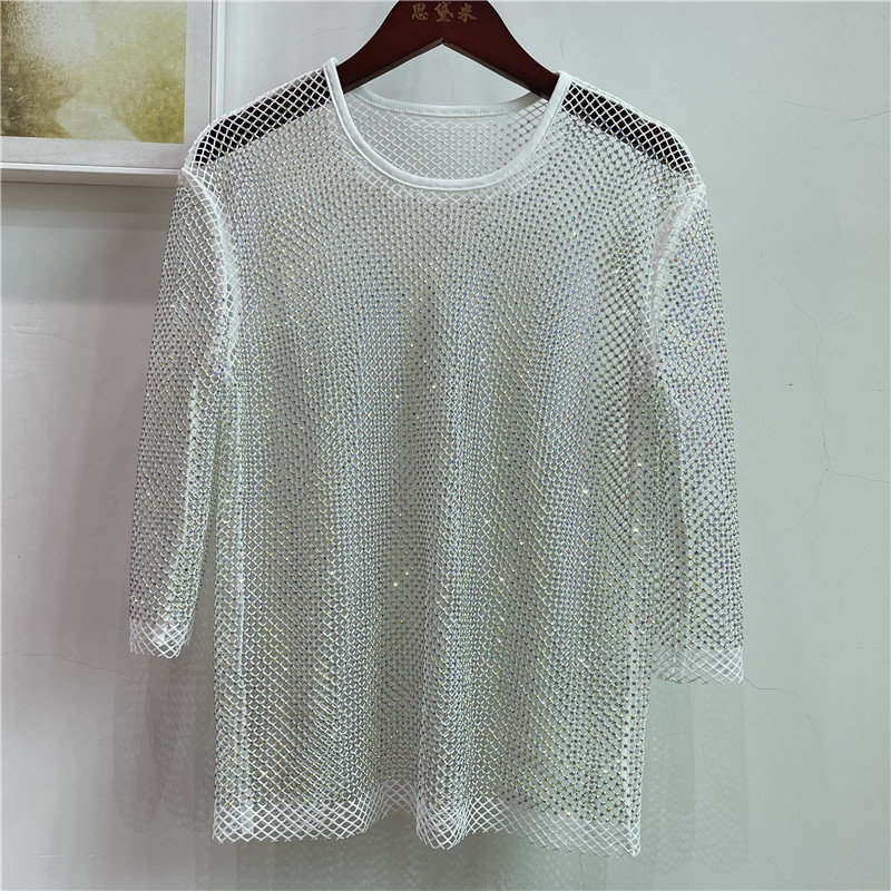 ColorShiny الماس الكهربائية مق - مراجعة Crystal Mesh Fabric وسعره