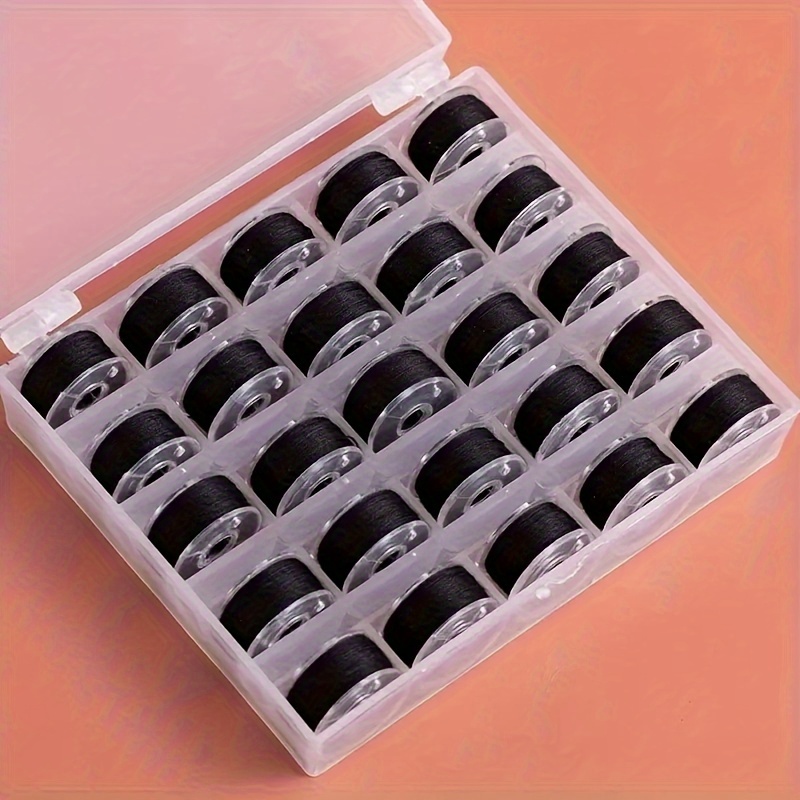 25/قطعة/صندوق خيط خياطة الجروح - مراجعة Craft Embellishment Storage وسعره