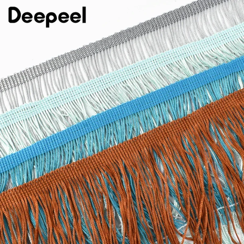 شريط زخرفي طويل ملون بطول 10/1 - مراجعة Fringe Ribbon Sewing وسعره