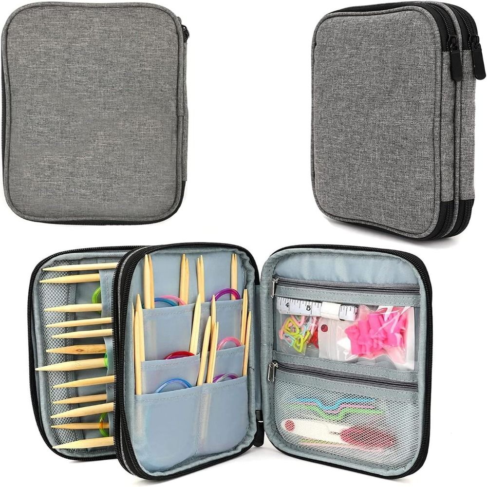 حقيبة إبرة حياكة محمولة ، حقيب - مراجعة Craft Embellishment Storage وسعره