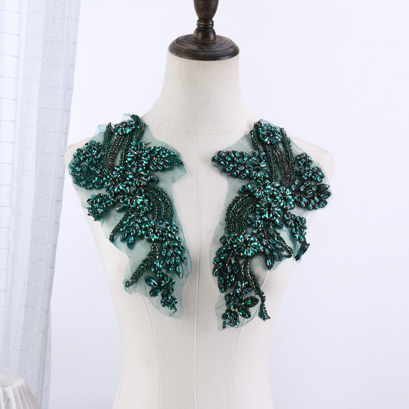 تطريزات زهرية مرصعة بالخرز، أن - مراجعة Sew On Rhinestone وسعره