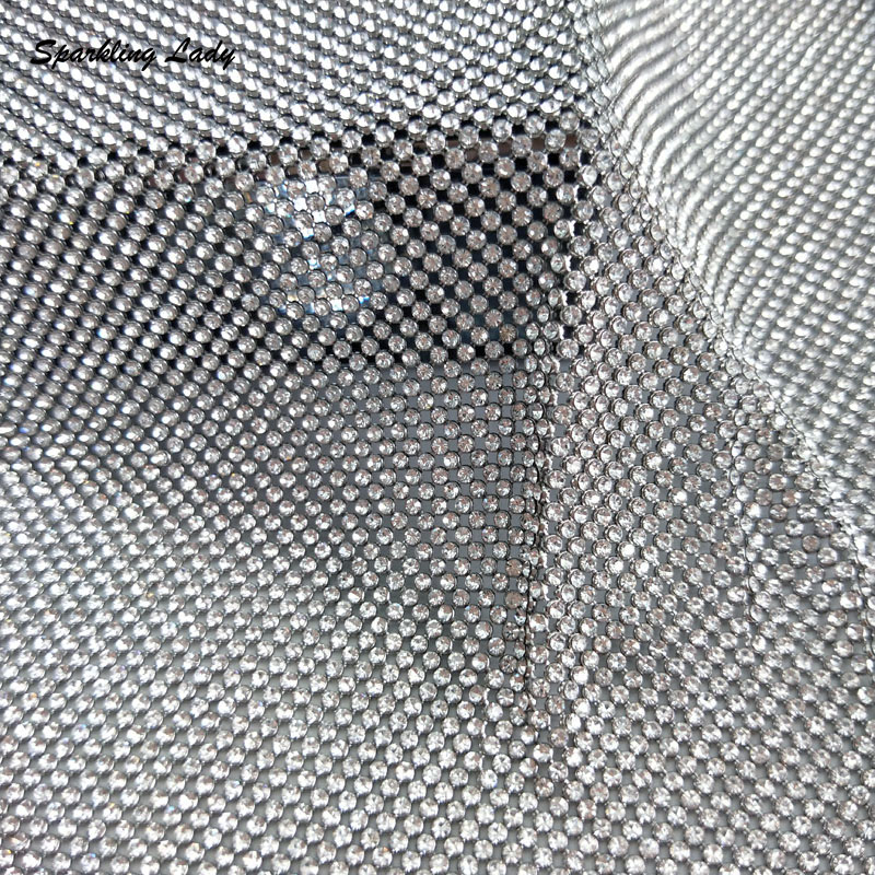 2 مللي متر أقمشة شبكية كريستال - مراجعة Crystal Mesh Fabric وسعره